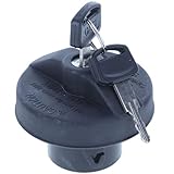 MotoRad Regular Locking Fuel Cap, Black