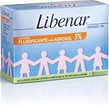 Libenar Soluzione Ipretonica 3% per Aerosol │18 Flaconcini da 4ml