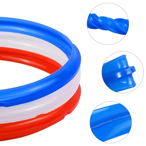 Release Valves Pressure Cooker Replacement Parts Silicone Sealing Rings Float Valves Seal for 6QT Pressure Cooker Silicone Sealing Rings miniatura 3