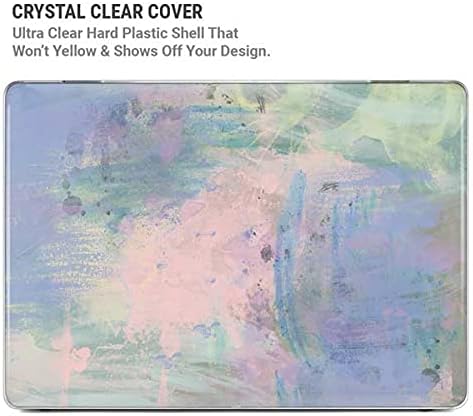 Skinit Case + Skin Compatible with MacBook Air 13in M1 (2021) Originally Designed Rose Quartz & Serenity Abstract Design