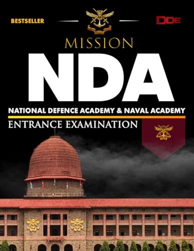Image of Mission NDA Book 2026 | New Pattern English | In-depth NCERT Study Notes | Level wise Mathematics | Edition for NDA Written Exam Preparation