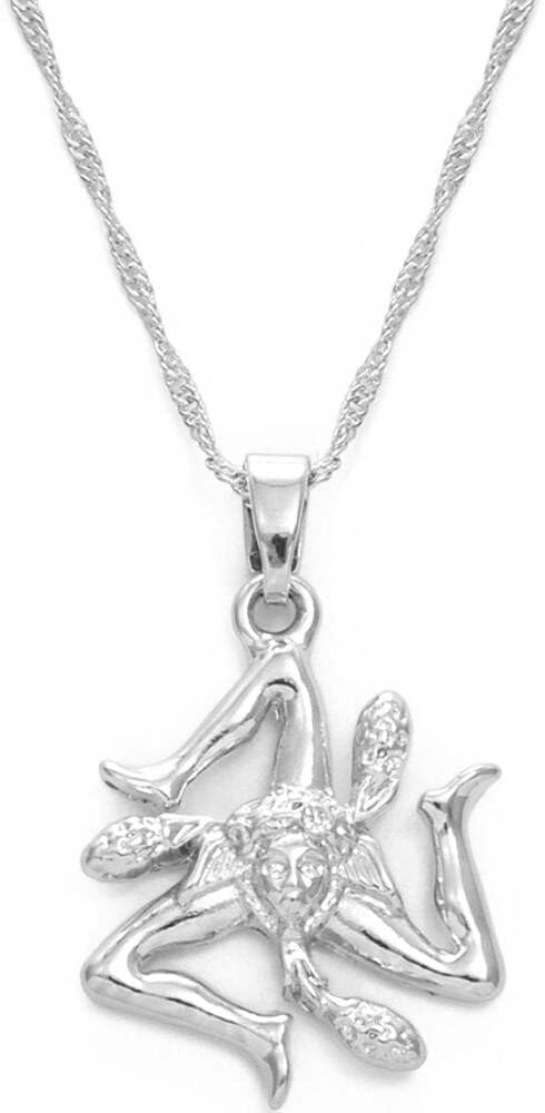 Sicily Pendant Necklace 60cm Gold Color