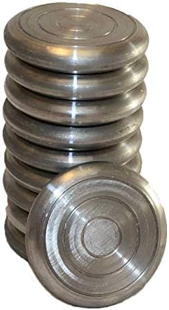 CADENAS ® - Frog Game/Sapo Game/Toad in the Hole Game, 10 steel tokens