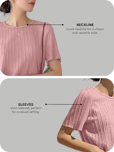 Image of GRECIILOOKS Women's Poly Cotton Regular Fit Crop Top, Loose Fit Oversized Shirts & Stylish Korean Tank Tops for Summer Wear (Available in Plus Size)