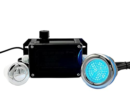 Waterproof Multi-Color LED Light for Cold Plunge, Ice Bath, Pool, Spa & Hot Tub, Submersible...