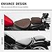 Motorcycle Rear Passenger Seat Fit for Rebel CMX 500 300 CMX500 CMX300 2017-2026 Pressure Relief Soft Pillion Saddle Cushion Pad, Black