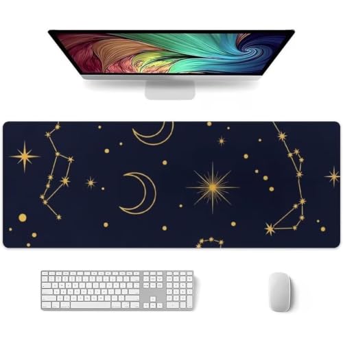 Tapis de souris XXL haute précision avec base caoutchouc anti-glisse
