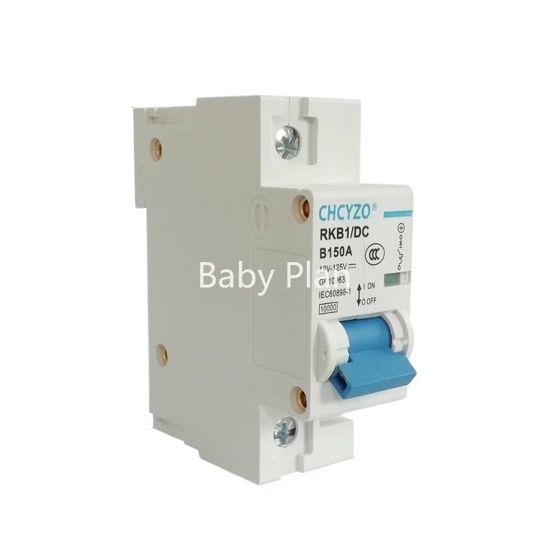 Magnetotermico,Interruttore Magnetotermico Interruttore automatico CC 1P 2P 12V 24V 36V 48V 60V 72V 96V 120V Celle solari Interruttore automatico batteria camper 80A 100A 125A 150A 200A 250A(2P,250A)