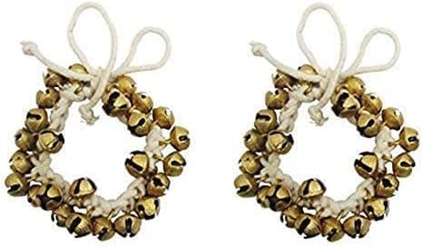 Classsical Dance Brass Anklets Ghungroo Belly Dance Ankle 1 Pair
