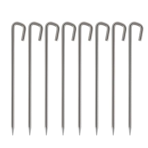 20CM/25CM/30CM �X�e�����X�X�`�[���e���g�X�e�[�N - �L�����v��o�b�N�p�b�N�p�̊��ȃX�e�[�N - 8 ��/�o�b�O(8pcs D7mm L30cm)