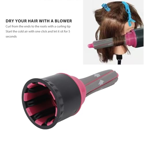 Acessórios para Varinhas de Ondulação, Acessório para Ondulação de Cabelo para Secador de Cabelo, Tu
