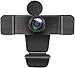 Produktbild Webcam für PC mit Mikrofon, 1080P, USB 2.0 Webkamera für Laptop, Computer, Desktop, Plug-and-Play, für Live-Streaming, Video-Chat, Konferenzen, Aufnahmen, Online-Kurse, Spiel