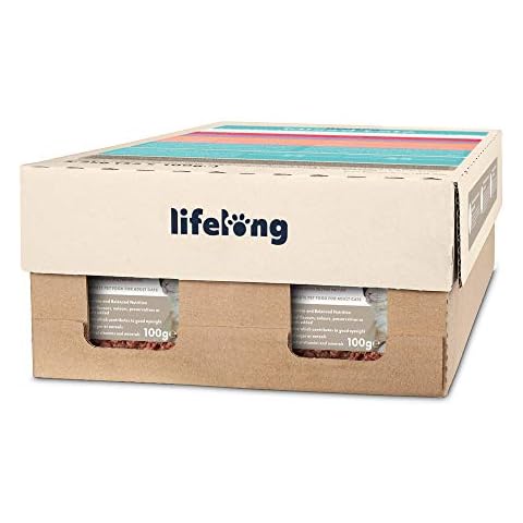 Comida húmeda para gatos Lifelong - Surtido de patés, 100g, 32 unidades Cover