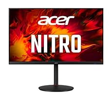 Acer Nitro XV322QUP Gaming Monitor 31,5 Zoll (80 cm Bildschirm) WQHD, 165Hz DP, 144Hz HDMI, 1ms (VRB), 2xHDMI 2.0, 2xDP 1.4, höhenverstellbar, drehbar, HDMI/DP FreeSync Premium, Schwarz