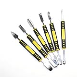 snilers Metal spudger, Professional Opening Pry Tool Repair Kit with 120 Bits Magnetic Repair Tool...