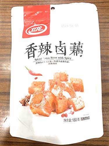 Weilong Spiced Lotus Root with Spicy 180g å«é¾™é¦™è¾£å¤è—•