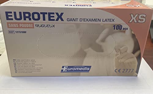 Guanti in lattice senza polvere misura XS