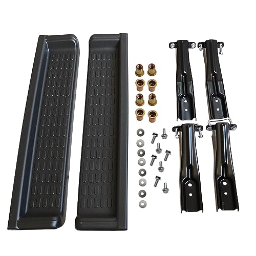Par de estribos laterales para Jeep Wrangler 1997-2006 miniatura 6