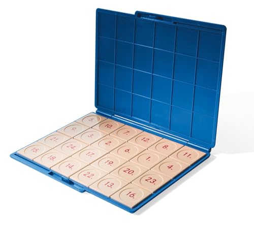 LÜK: Kontrollgerät blau mit 24 Aufgabenplättchen (kompakt) Neuere...