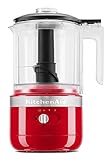 KitchenAid KFCB519PA Cordless 5 Cup Food Chopper - Passion Red