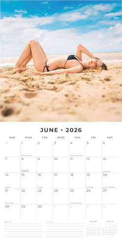 Bikini Babes - 2026 Square Wall Calendar - by Red Robin Publishing - Image 2