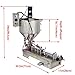 INTBUYING Paste Liquid Heating Mixing Filling Machine with Vertical Hopper 5-50ml