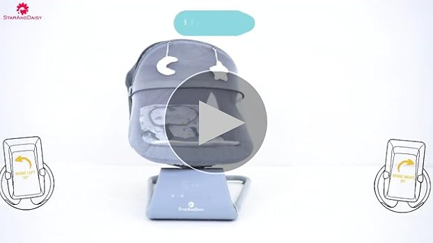 StarAndDaisy Baby Electric Swing for Baby/Jhula for 0 to 2 Years