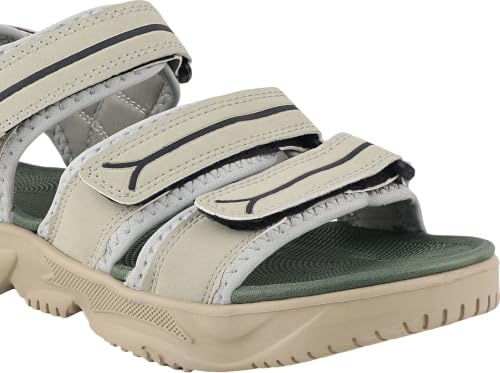 Image of FUEL Keta Lightweight Comfortable for Walking, Travel & Outdoor Activities | Adjustable Strap | Anti-Slip Sole Men's Sports Sandals