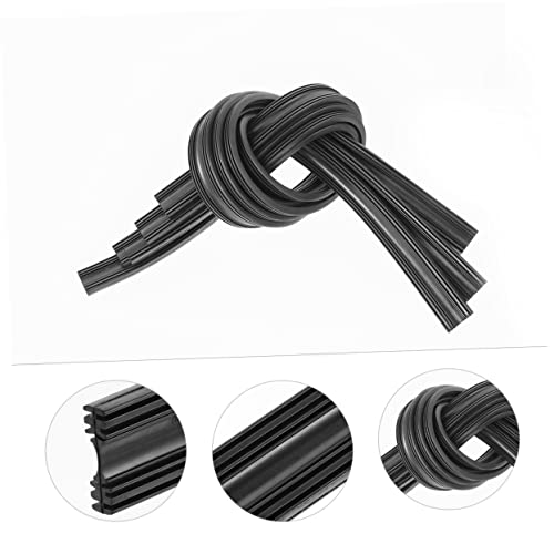 ibasenice 5 Pares De Recargas De Limpador De Para-Brisa Com Tira Adesiva Recarga De Lâmina De Limpad