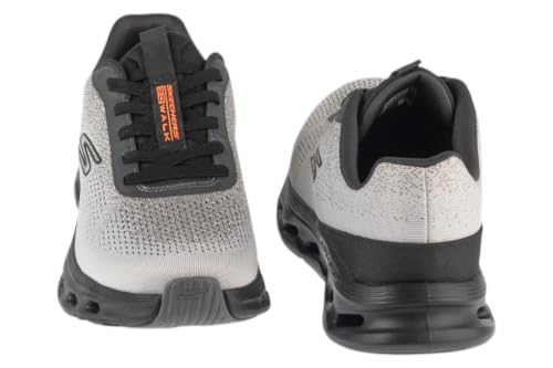 Skechers Go Walk Glide Step 2.0 Vic Sneaker für Herren, Grau/Schwarz, 45 EU – Ansicht 5