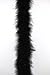 Marabou Feather Boa - BLACK 2 Yards Long (72