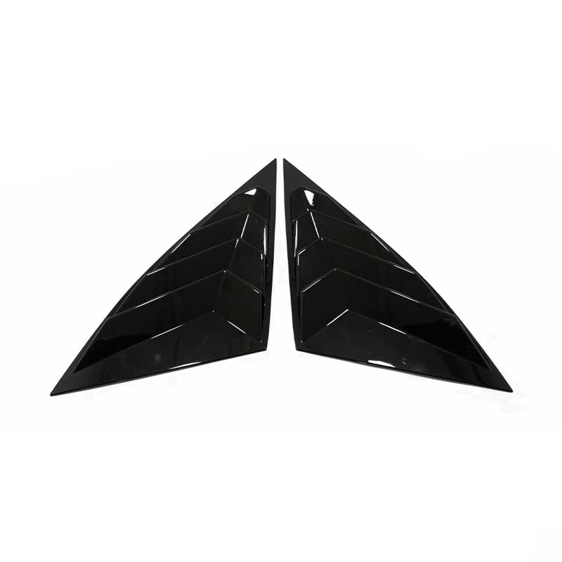 HIGH FLYING for Hyundai Tucson 2022-2025 Car Accessories Side Window Scoop Louver Cover ABS Glossy Black 2pcs (NOT Fit SWB)