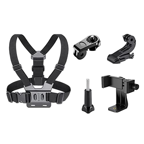 Opiniones de Soportes para esquís - los más vendidos. 46 Soporte de Correa para el Pecho Tamaño Ajustable Poliéster para Teléfono Móvil Cámara de Acción Filmación Esquí Escalada