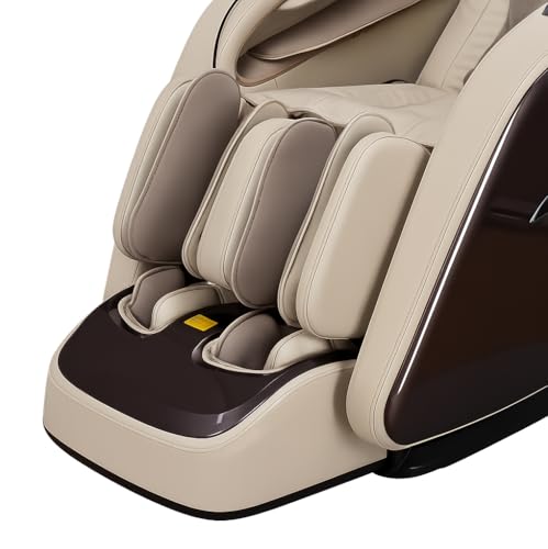 Image of Robocura Majestic Neo Full Body Massage Chair With Voice Control (Bronze and Beige color)