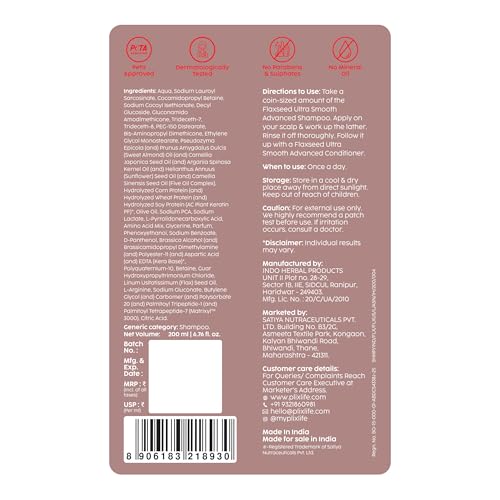 Image of PLIX - THE PLANT FIX Flaxseed Freeze Hair Treatment (Shampoo)
