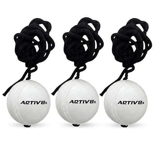 Image of PVC Hanging Cricket Ball for Practice /Training for Men, Women, Boys, Girls & Kids Home Practice Balls Ideal for Indoor & Outdoor Batting, Heavy Training