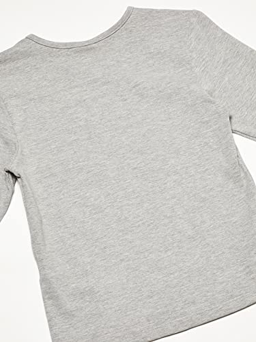 Blusa Manga Longa em Cotton Juvenil Gloss, Cinza, 14