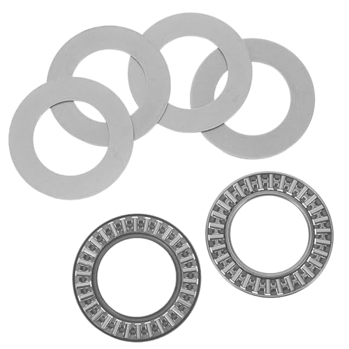 VALICLUD Ensemble De 2 Roulements à Aiguilles en Acier pour Équipements Industriels et Robots, Stabilité de Rotation Améliorée, Solution de Charge en Direction Longitudinale, Dimensions