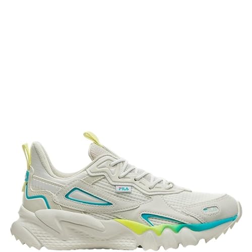 Tenis Fila Venture Tracer, Feminino, Branco/Branco/Azul, 38