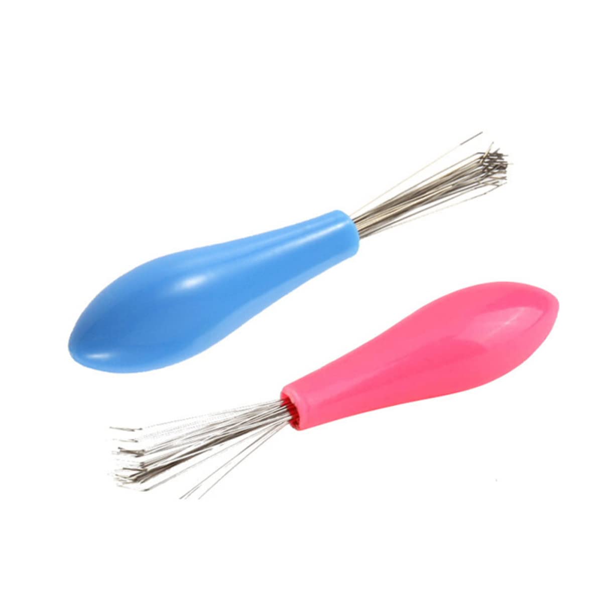 FOMIYES Hair Comb Brush Cleaner Hair Brush Remover Tool Comfortable to Hold Plastic Handle Random