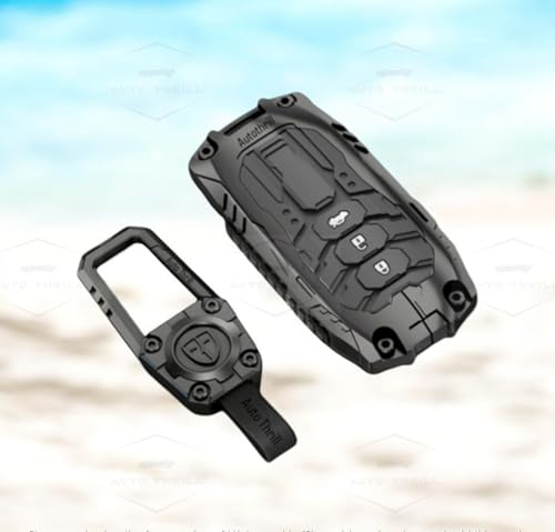 Image of Auto Thrill Premium Luxury Waterproof New Transformer Series Cover for Honda BRV, WRV, CRV, Jazz, City 2 Button (Black)