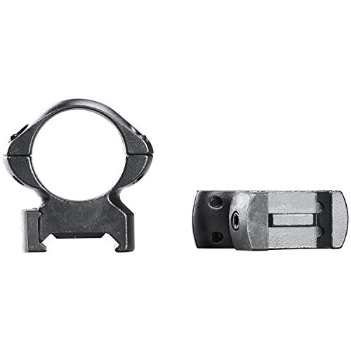 Weaver Grand Slam 1-Inch High Steel Top Mount Rings (Matte Black)
