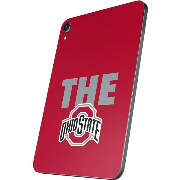 Skinit Decal Tablet Skin Compatible with iPad Mini 7 (2025) - Officially Licensed Ohio State University The Ohio State Buckeyes Design