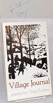 Paperback Village journal: Poems (Pebble) Book