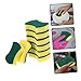 Ipetboom 24 Pack Dish Cleaning Sponges Dishwasher Sponge Scrub Pads for Dishes Compact