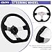 CILOYU Coleman KT196 Go Kart Steering Wheel Kit Steering Gear Assembly Compatible with CK196 196cc Kandi 110cc Gas Powered 4 Wheeler Quad DIY Go Cart Parts Spindle Knuckle Ball Joint Rod Tie Rods