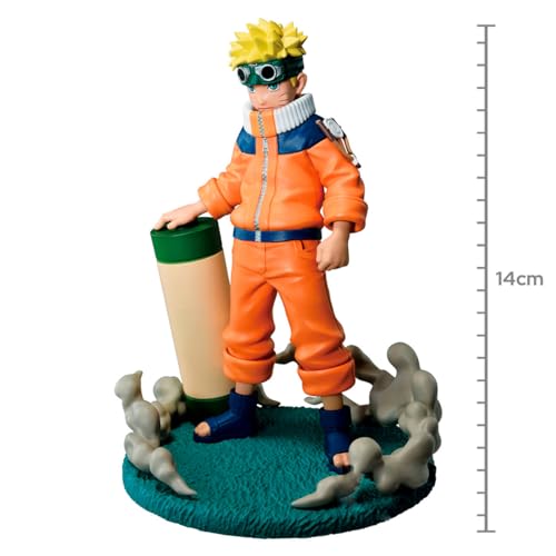 Banpresto Statue Naruto avec Rouleau DE JUTSUS 12CM - vue 4