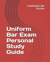 Uniform Bar Exam Personal Study Guide (UBE) 198752425X Book Cover
