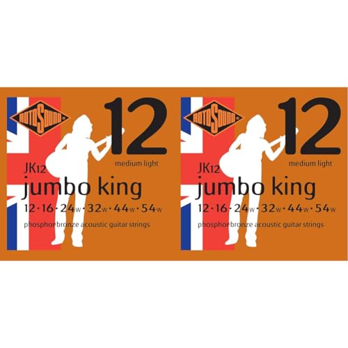 Rotosound Jumbo King Strings (12-54) (Pack of 2)