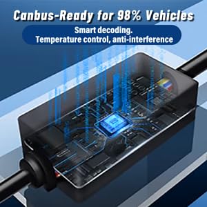 D-Lumina H7 LED Headlight Bulb Projector Canbus Error Free 120W 20000LM Auto Car Lamp Lights Conversion Bulb Light 6000K white,Standard beam for headlight with lens - Pack of 2 - Image 7